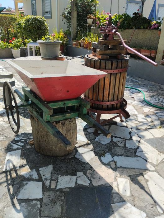 Garrafeiras em barro vermelho