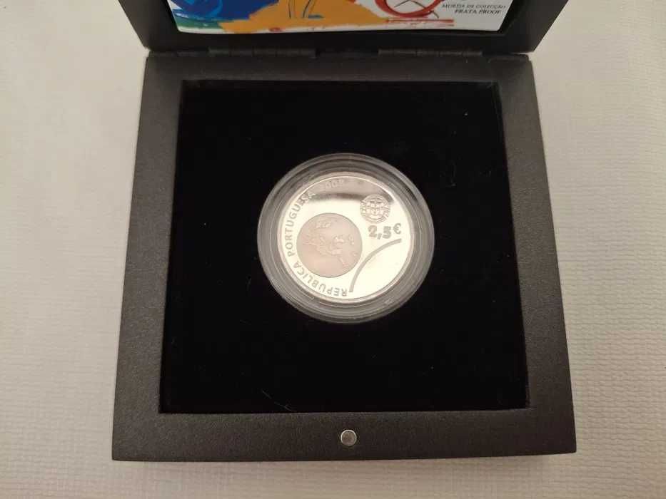 Moeda Proof 2.50€ "Jogos Olímpicos de Pequim 2008"