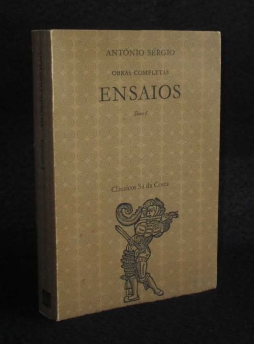 Livro Ensaios Tomo I António Sérgio 1ª edição