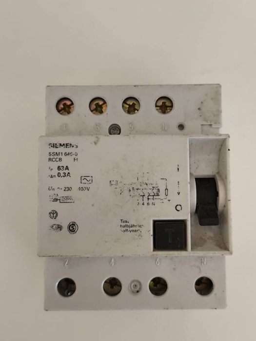 interruptor diferencial 4p 40a 300ma