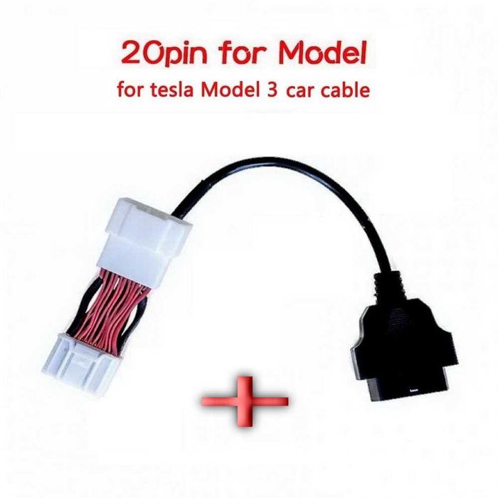 TESLA Переходники OBD2 на 12-20-26 PIN и Enet  Model S-S/X-3/Y с 2013 и по 2025 год