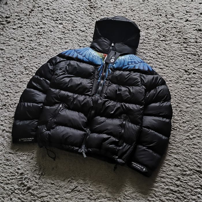 пуховик marcelo burlon
