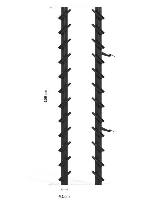 System żaluzji 109 cm, ruchome deseczki, metalowy. Stalowy mechanizm