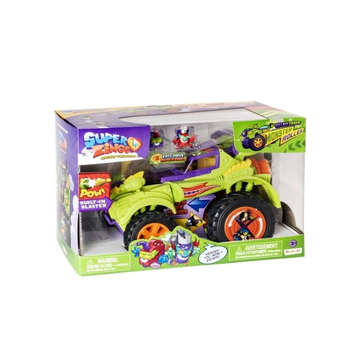 Superzings Monster Roller Camião Trator com 2 Superzings NOVO Limitado