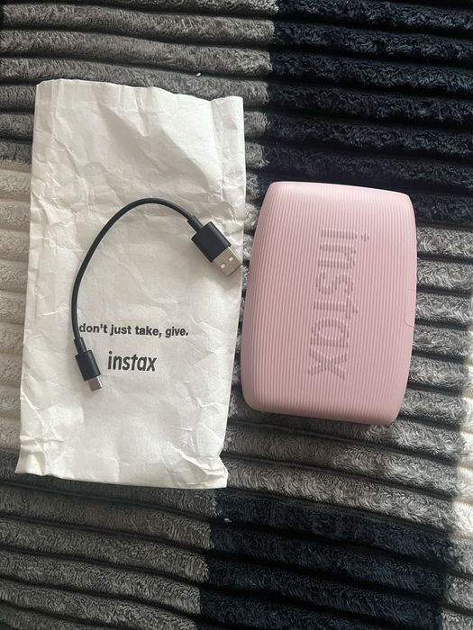 Фотопринтер FUJIFILM INSTAX MINI LINK 3 в рожевому кольорі