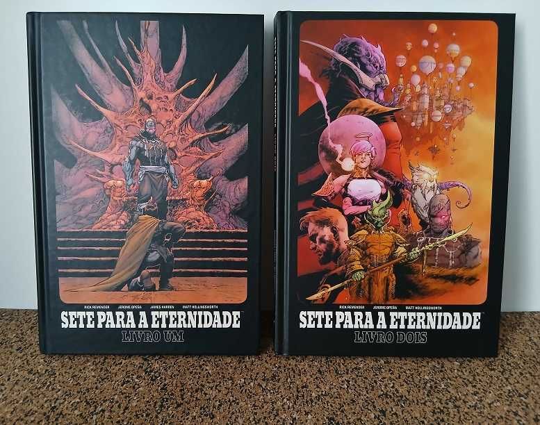 2 BDs - Sete para a Eternidade (Livros 1 e 2 - história completa)