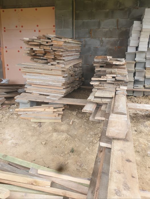 Deski szalunkowe  po 1 budowie