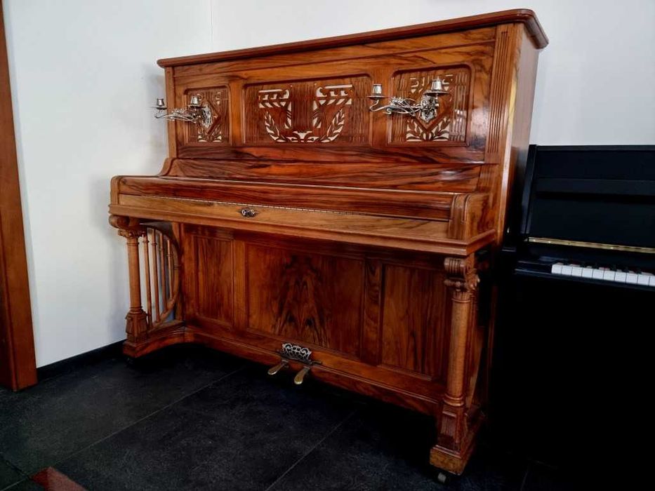 Pianino H.S. Riisnaes, Bergen 137cm politura KONCERTOWE UNIKATOWE