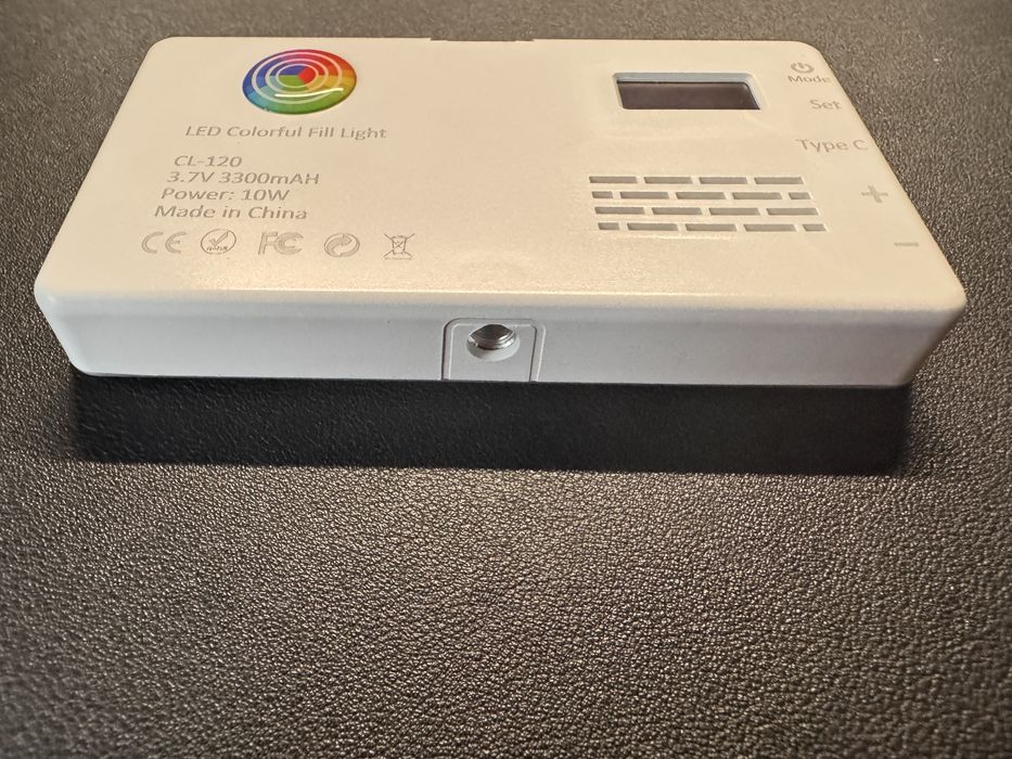 RGB LED Світло, CL-120 (W140RGB) лампа для фото і відео