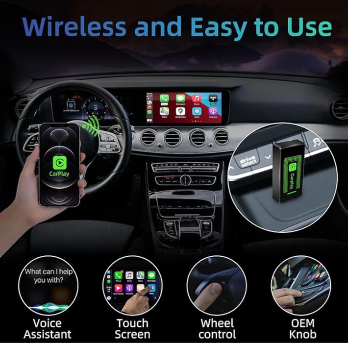 CarPlay Adapter Easy Plug & Play