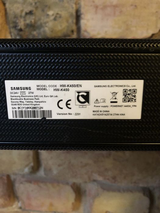 Samsung soundbar HW-K450
