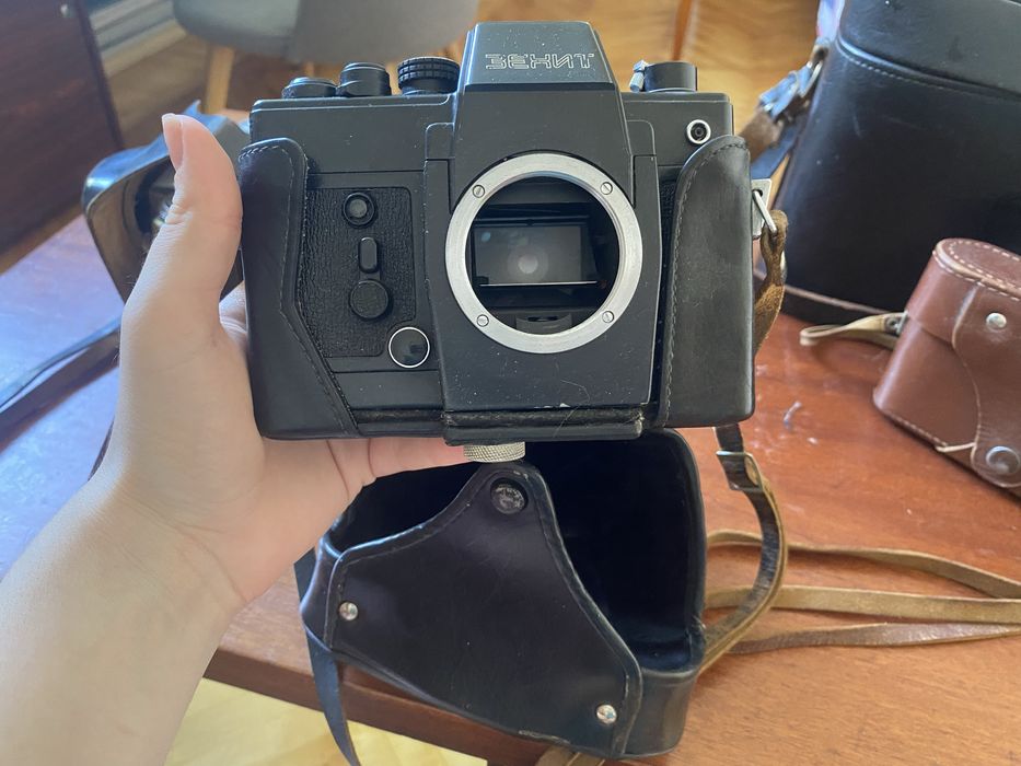 Набор обьективов и фотоапаратов