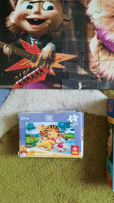 Пазлы новые и бу, рюкзачок