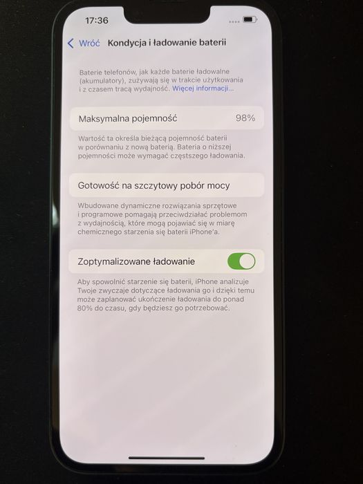 Iphone 13 98% oryginalna bateria | Okazja