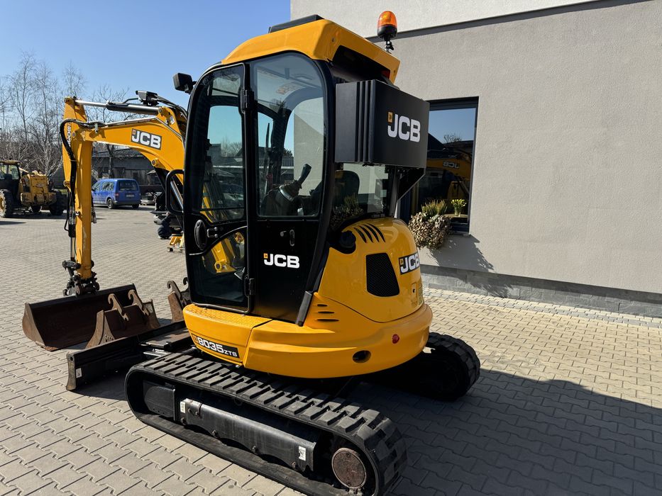 JCB 8035 - 2017r. 2000h, szybkozlacze hydrauliczne, klimatyazacja