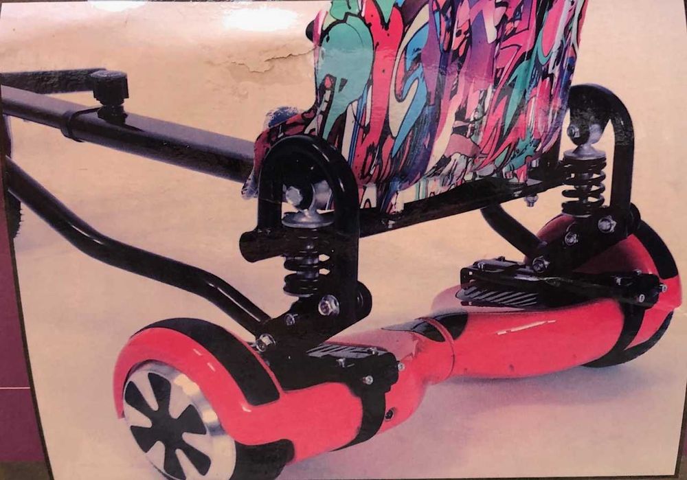 Banco para Hoverboard - Urban Glide Kart Monster com AMORTECEDOR
