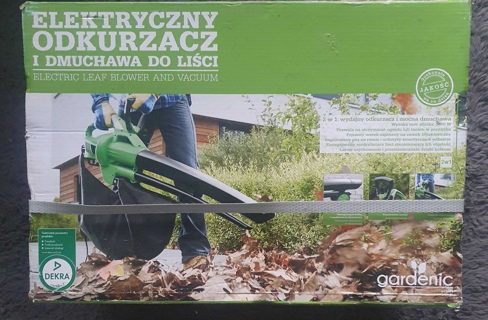 Odkurzacz elektryczny do liści Gardenic LB0427-20 Dmuchawa