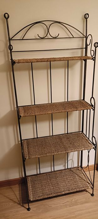 Conjunto Estante em ferro e verga