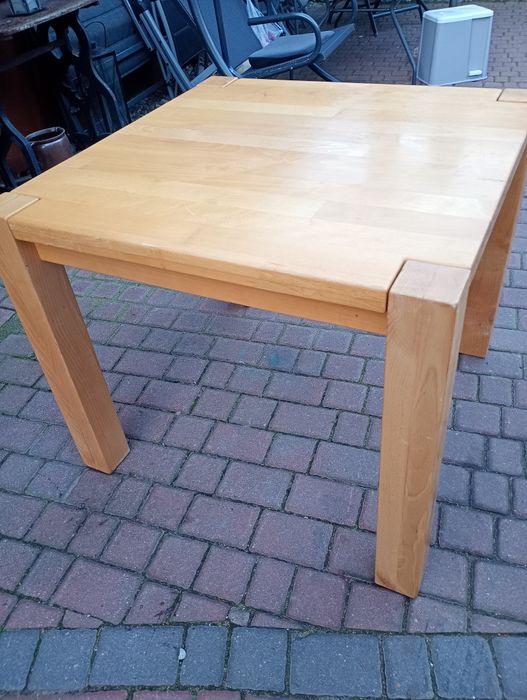 Stół kuchenny bukowy kwadratowy