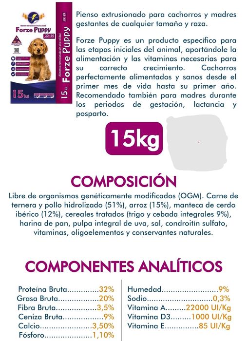 Ração para cão forzacan
