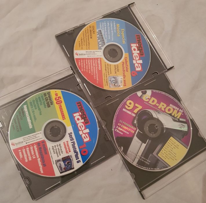 CDs PC Guia e Revistas Vários varias fotos