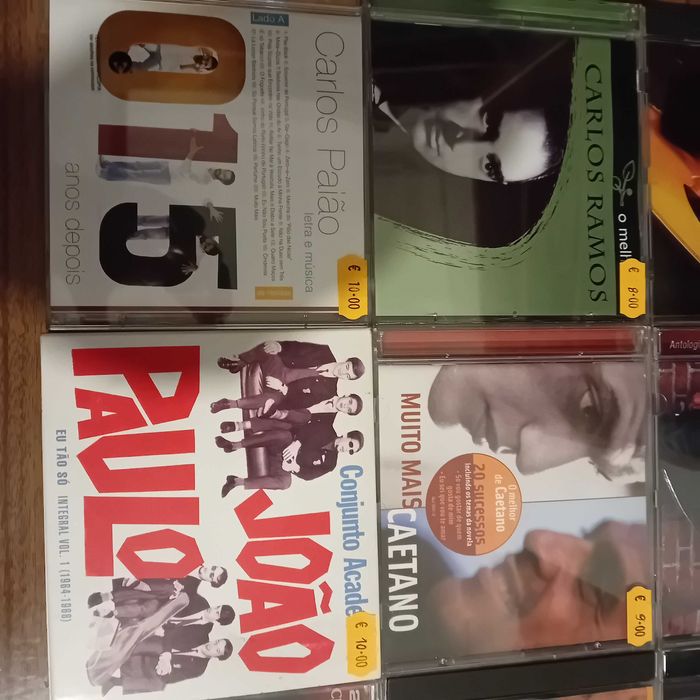 Música em Cd O Melhor De Artistas Nacionais e Brasileiros Letra C.