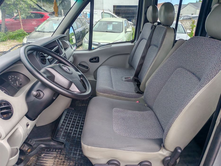 Opel Movano 2.5 CDTI (120 KM) AUTOLAWETA, DUBEL, Hak 3.5 T, 2007 r