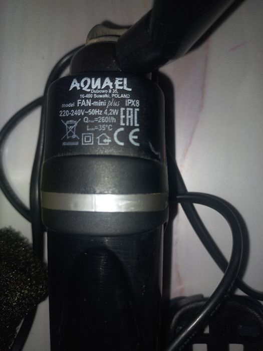 Фмльтр воды для аквариума внутренний Aquael Fan Mini Plus б.у