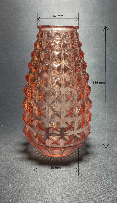 Wazonik „Granat” Huta Ząbkowice nr 7035