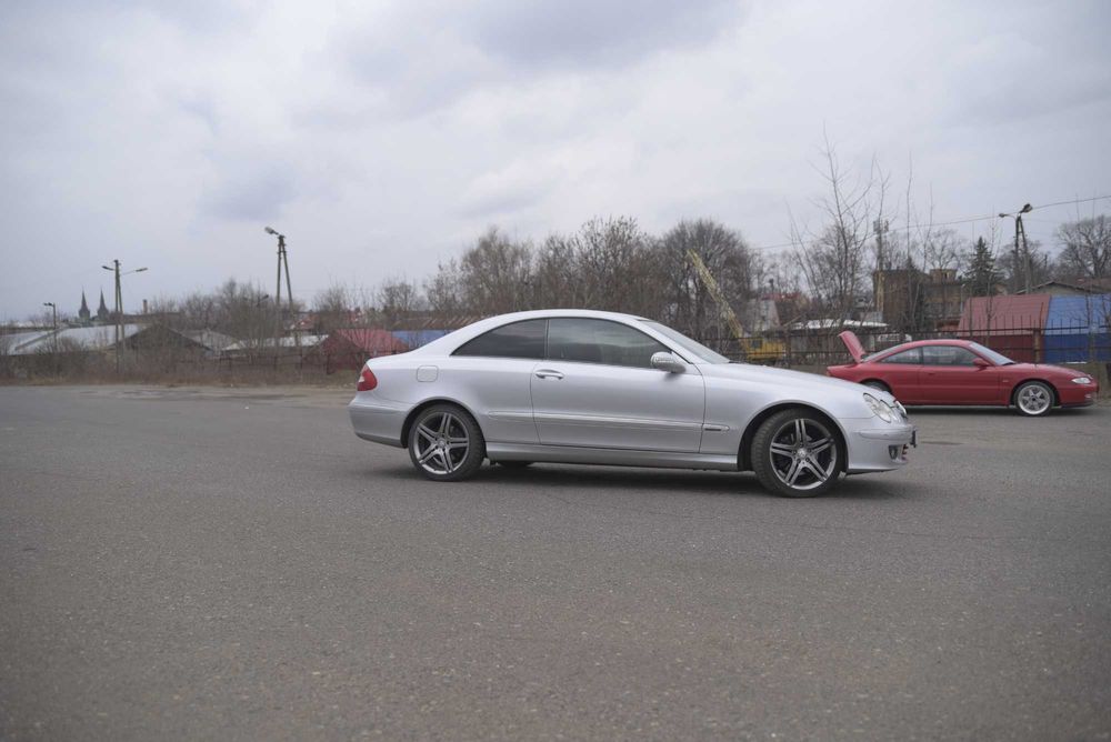 Mercedes CLK 200 rok 2007 benz + LPG 163 km