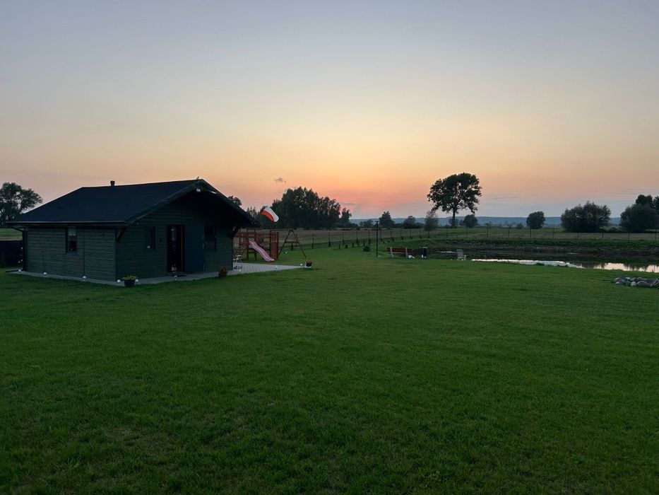 Domek letniskowy z łowiskiem. Całoroczny. 10km od Kwidzyna