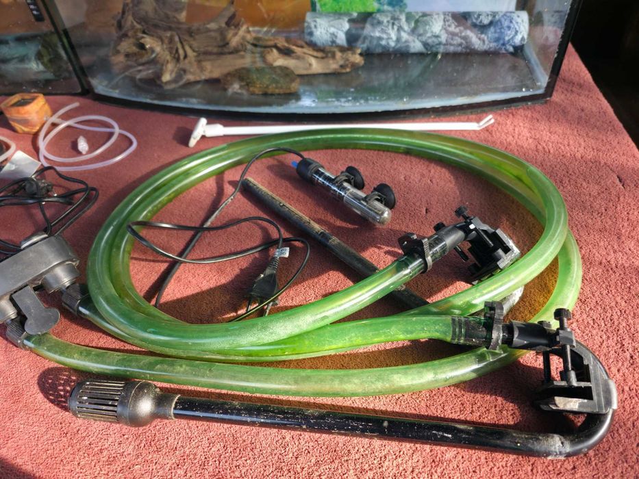 Akwarium 112l + akcesoria + cały zestaw