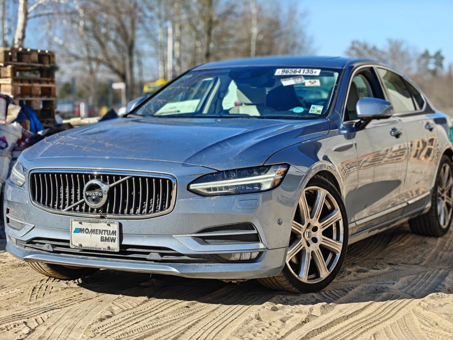 Volvo S90 2017r. VOLVO S90 T6 INSCIRPTION Bowers Willkins Kam360 NA MIEJSCU