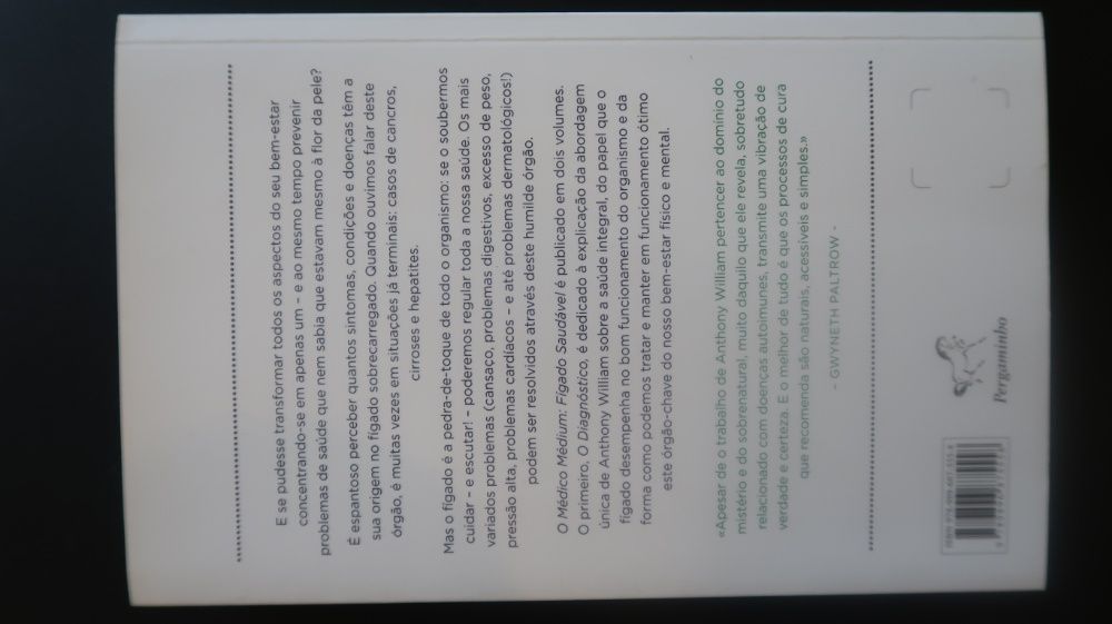 Fígado Saudável - O Diagnóstico (Vol. I) Médico Médium Anthony William