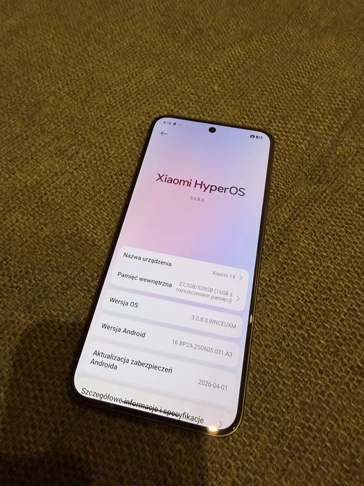 Xiaomi 14 12gb ram - 512gb bdb stan - polecam - 23127PN0CG