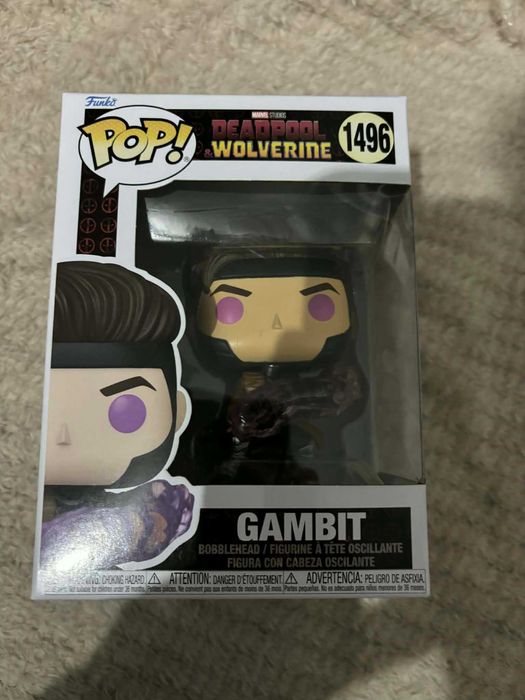 Funko Pop Gambit 1496 Deadpool & Wolverine NOWY Idealny