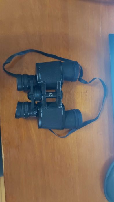 Binóculos Super Zenith Coated Optics 8×–17×40 Zoom + estojo original