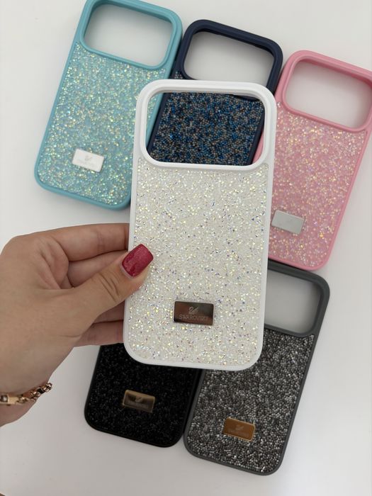 Чохол сваровскі swarovski на айфон від 13pro - 17 pro max
