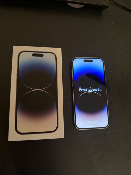 iPhone 14 Pro Silver 128GB фізична сім 85% акумулятор