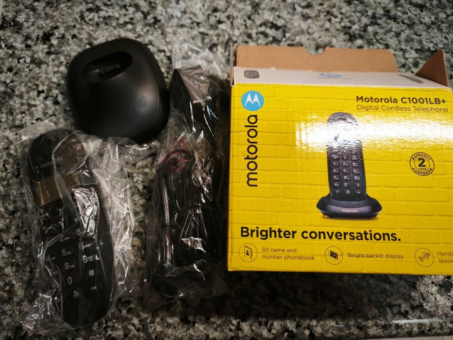 Telefone fixo sem fios Motorola