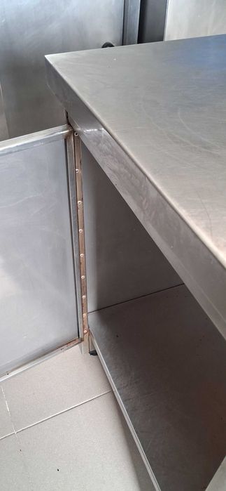 Armário baixo em Inox Industrial