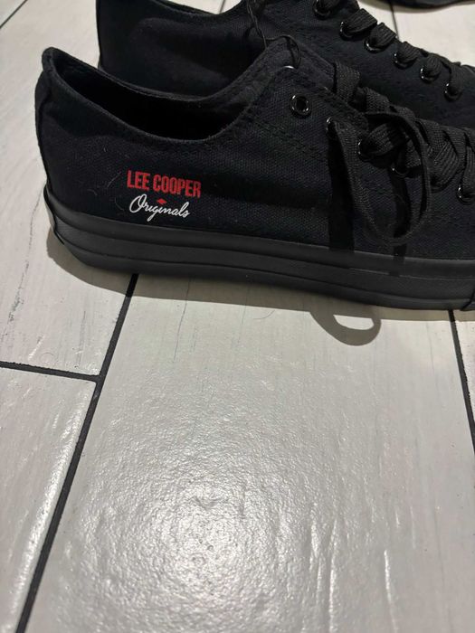 Klasyczne Czarne Trampki LEE COOPER Originals