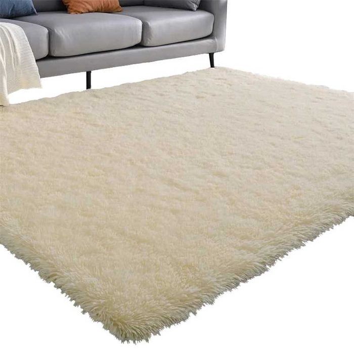 NOWY Pluszowy Dywan Shaggy Puszysty Mięki 200x300 Futrzany Prostokąt