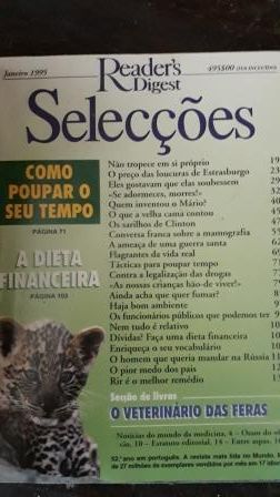 Revista da Selecções do Readers Digest - 80/90