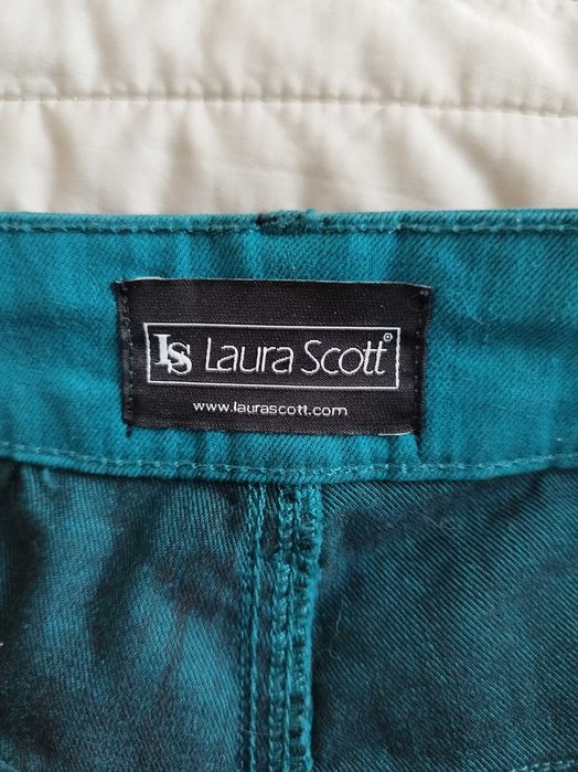 Spodnie damskie dżinsowe (jeans) dwukolorowe, Is Laura Scott, roz 36