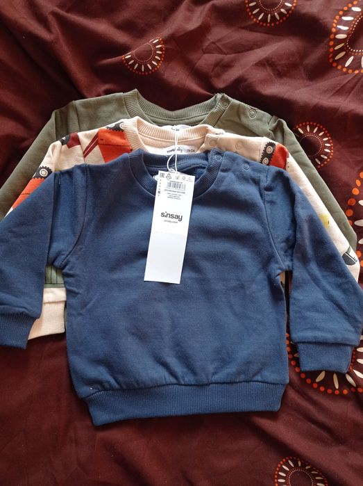 Bluzy niemowlęce rozm. 74