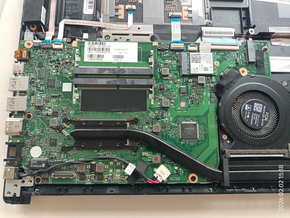 Toshiba L50-G-11H мат плата i5-10210U 6050A3128301 топкейс + клав + навесное