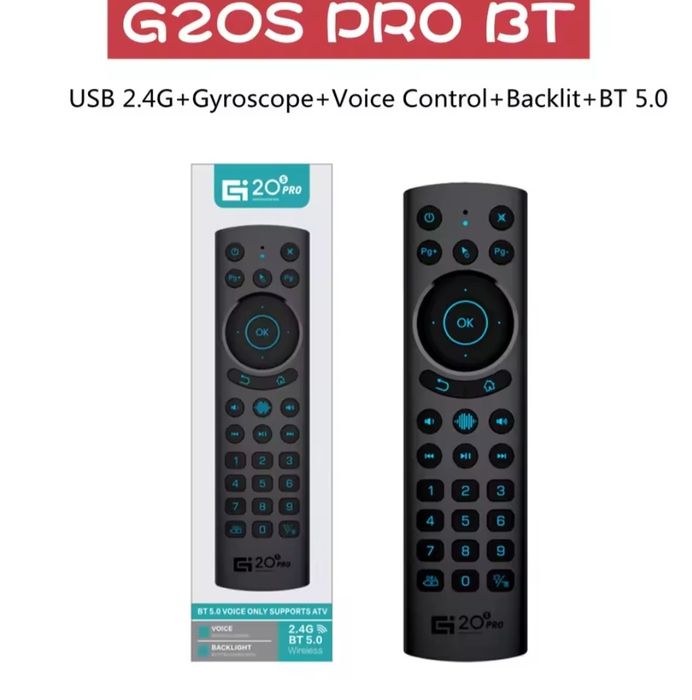 Пульт AIR MOUSE G20S PRO BT 2,4G з Bluetooth і  мікрофоном