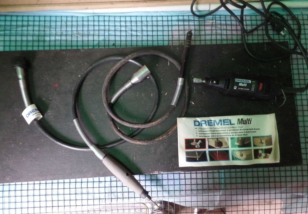 Dremel mais Eixo Flexível usado (Baú)