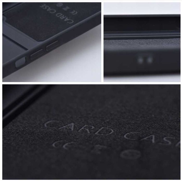 Etui z klapką BiznesMonkey do Apple iPhone 16 Pro czarny